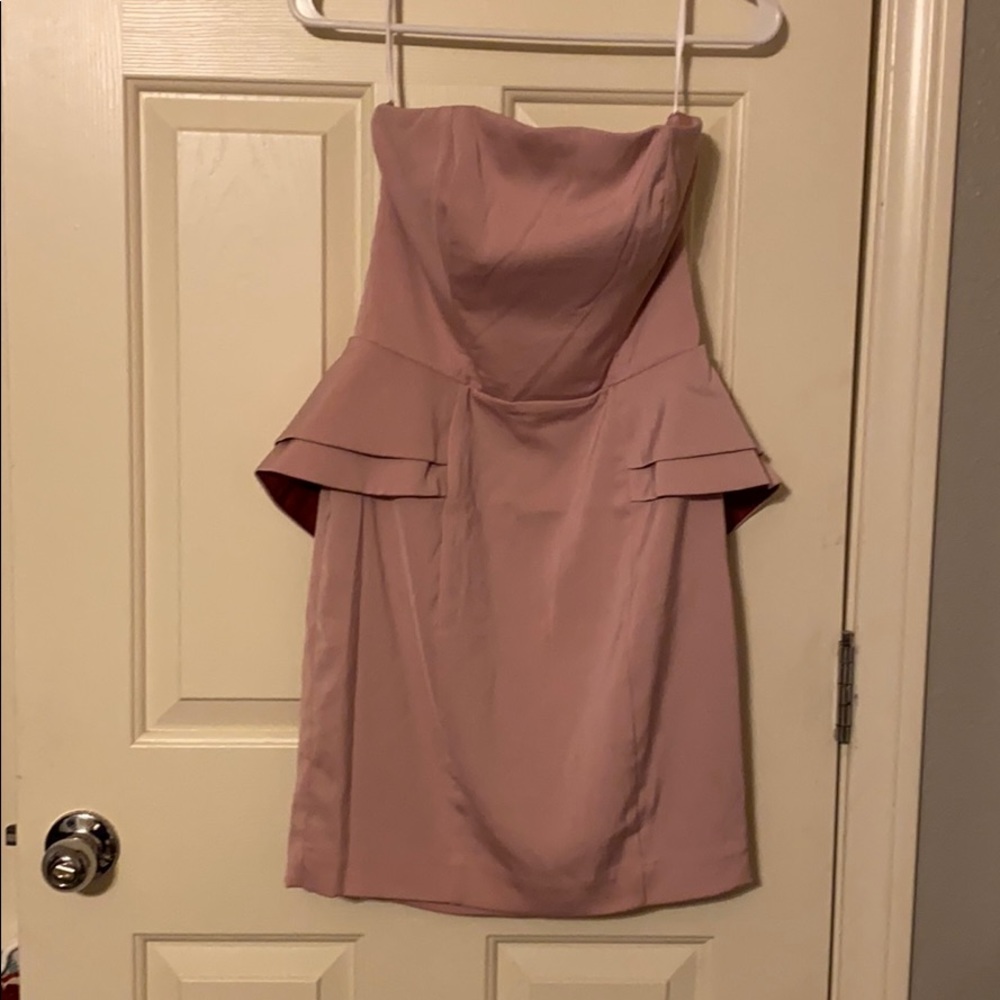 Peplum formal dress